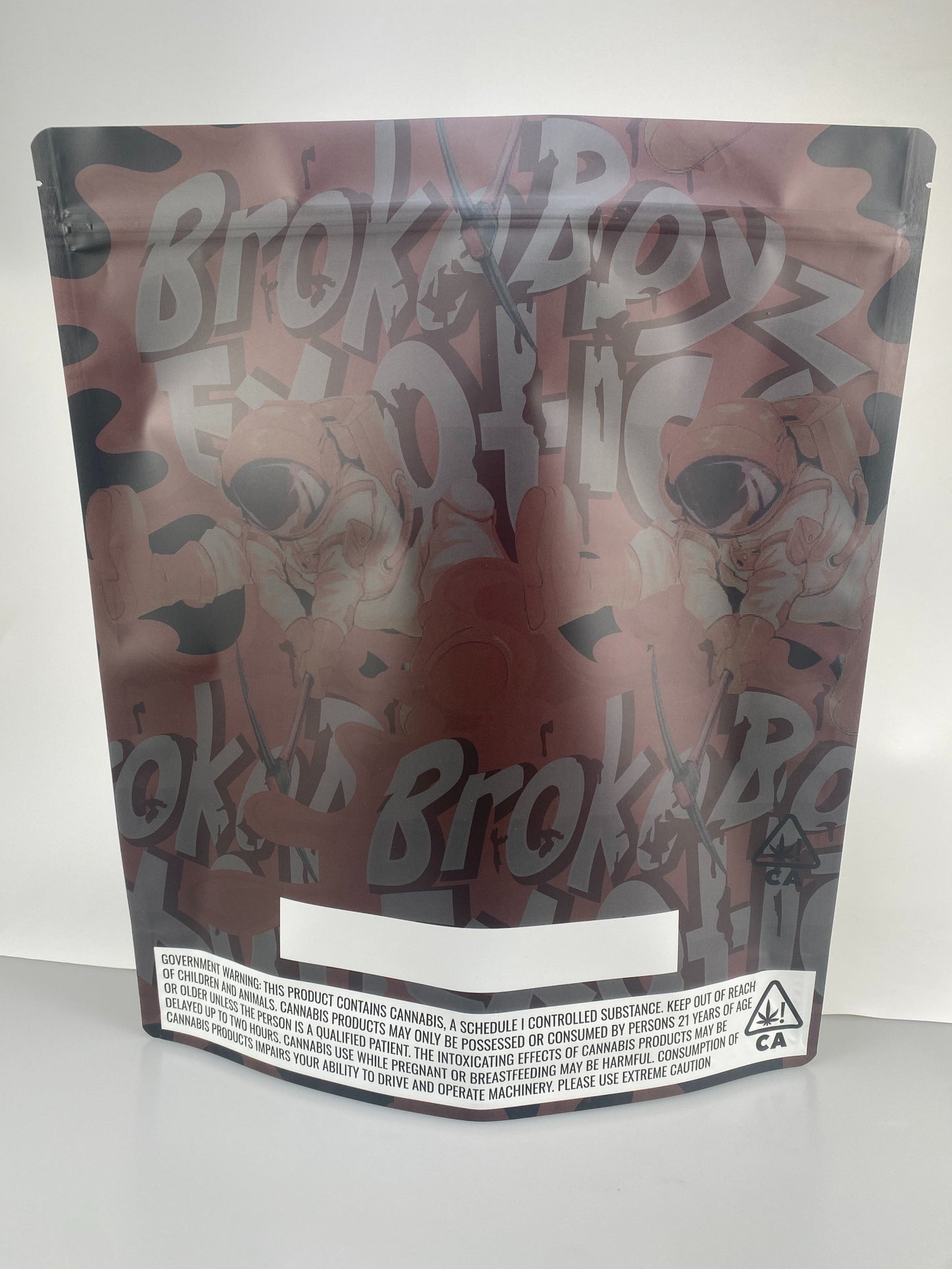 Standard Direct Print Mylar Bags - Square